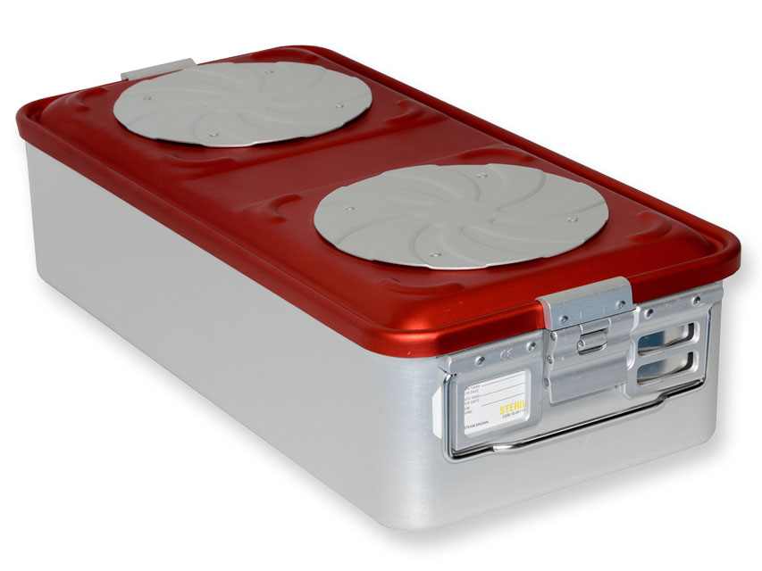 KONTEINERS AR VĀRSTU LIELS - SARKANS