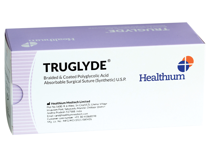 ĶIRURĢISKAIS DIEGS/TRUGLYDE/ABSORBĒJAMA 3/0 APLIS ,3/8 ADATA 19MM-75CM/NE KRĀSOTS N12