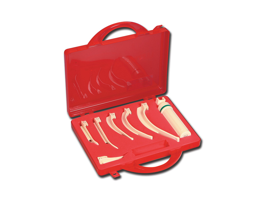 EMERGENCY CASE 6 BLADES AND PLASTIC HANDLE