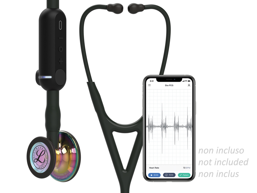 3M LITTMANN CORE DIGITAL STETHOSCOPE - 8572 - MELNS - AUGSTAS PULĒŠANAS VARAVĪKSNES APDARE