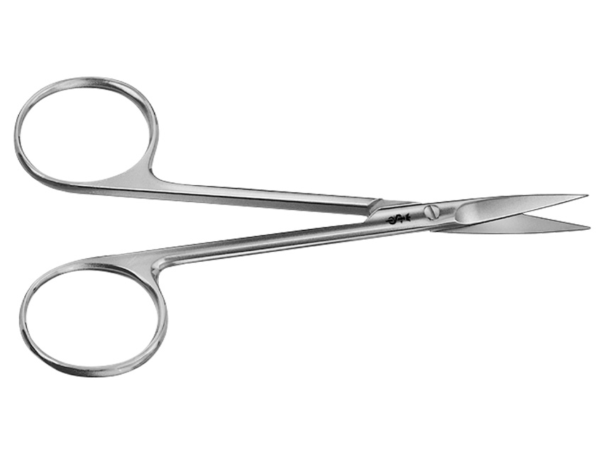 AESCULAP IRIS THIN SCISSORS - STRAIGHT - SHARP/SHARP - 11 CM - BC110R