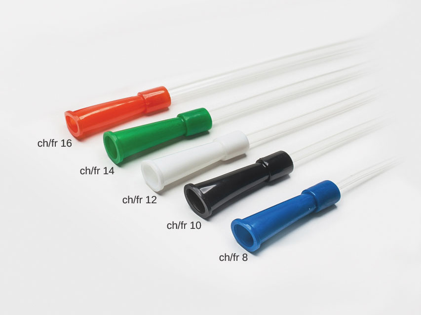 NELATONA URĪNA KATETRS CH/FR 10 - SIEVIEŠU - 18 CM, MELNS - STERILS N1 (MIN.100)