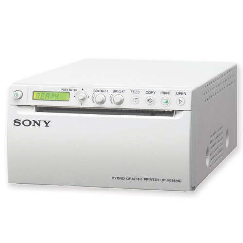 SONY UP-X898 MD MELNBALTAIS PRINTERIS