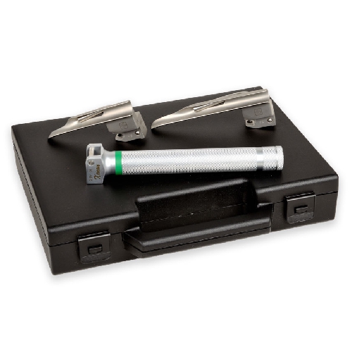 GIMA GREEN PAEDIATRIC SET 2 BLADES MILLER 0-1