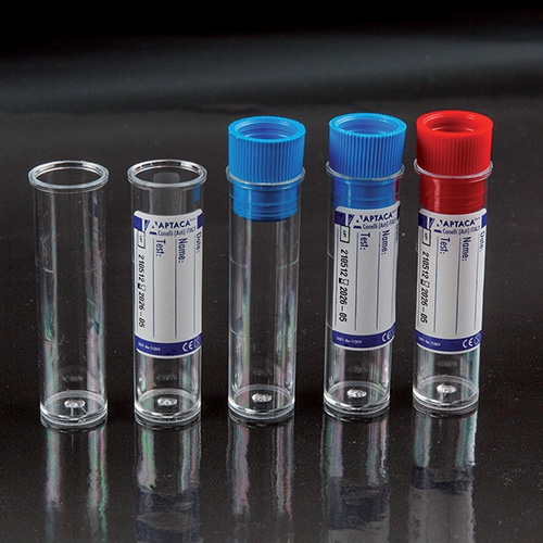 POLISTOROLA MĒĢENES, 5ML, GRADUĒTAS, PLAKANU APAKŠU, AR VĀCI