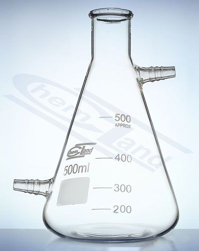 FILTRĒŠANAS KOLBA AR BIEZU SIENU