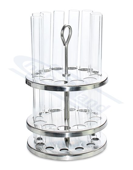 NERŪSĒJOŠĀ TĒRAUDA CAURUĻU STATĪVS - APAĻŠ