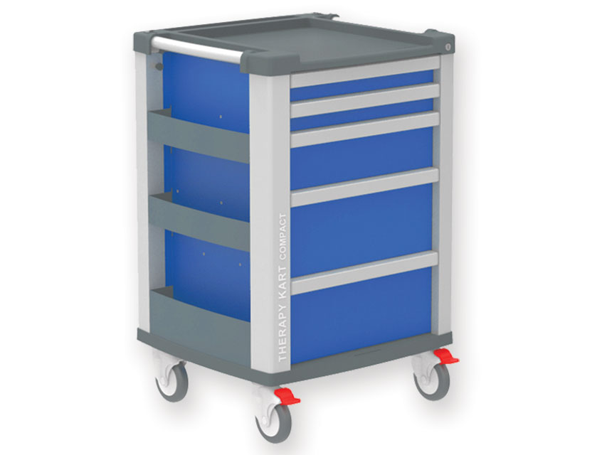 Compact ratiņi-zili