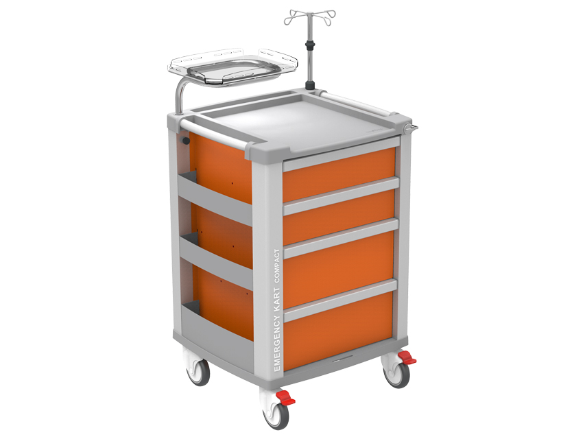 emergency compact kart - orange1