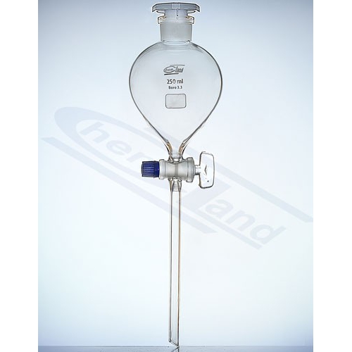 Dalāmā piltuve, bumbierveida, ar aizbāzni, 1000ml, N1