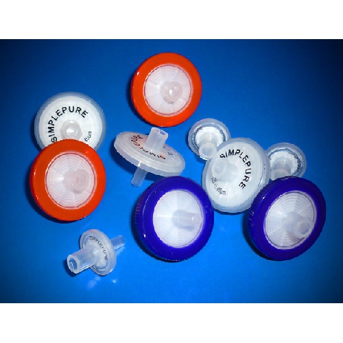 Šļircu filtri, PES membrāna,13mm 0,22um, N1