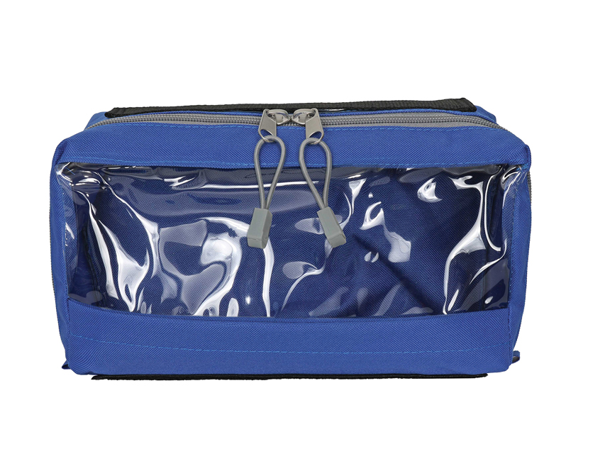 E2 taisnstūra soma ar lodziņu, zila