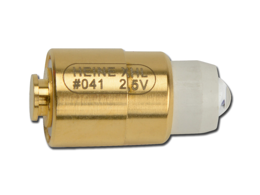 HEINE 041 spuldze 2.5V, savietojama ar Fibralux, Mini 2000 un Mini 1000