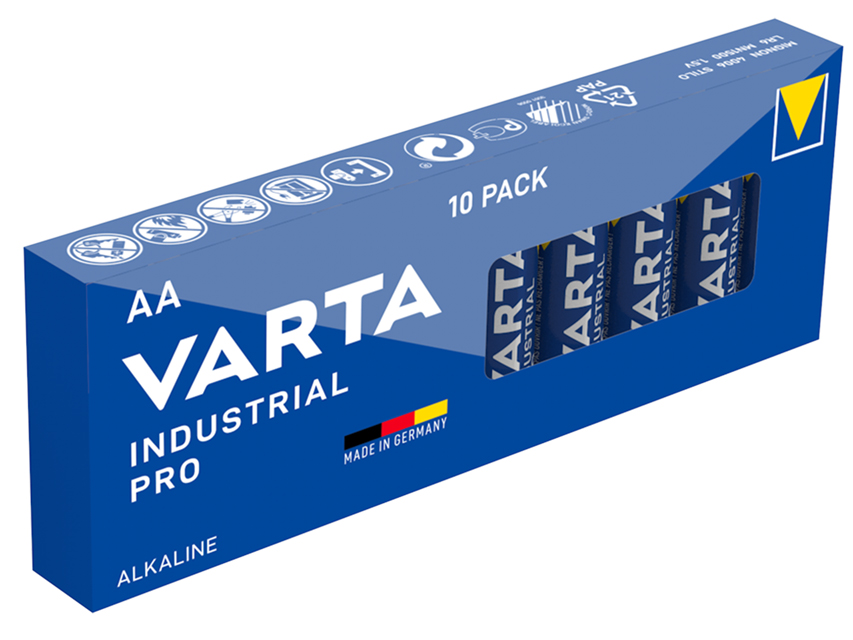 VARTA INDUSTRIAL sārmainās baterijas.Stilo AA