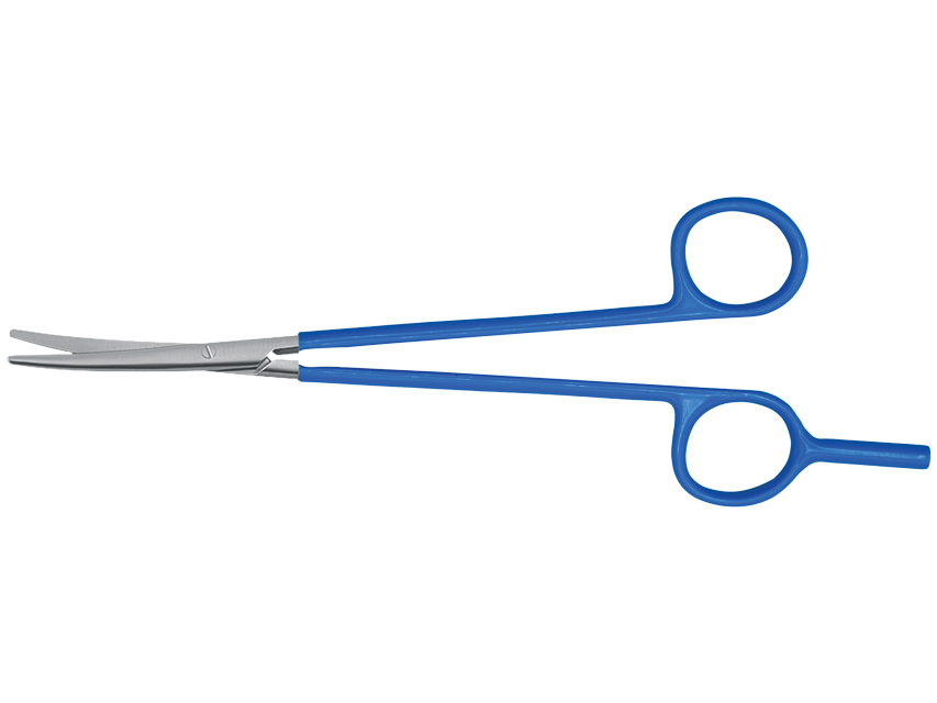 Metzenbauma monopola šķēres. Liektas. 18 cm