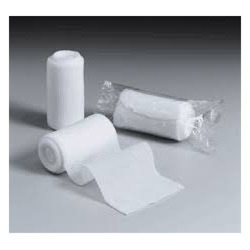 Marles saites nesterilas(poliesters) 6cm x 4m,ar apstrādātām sānu malām N12