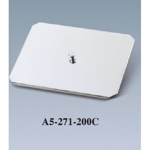 Taisnstūra instrumentu paplāte (paplātes vāks 200x150 mm)