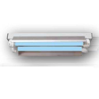Industriāla baktericīda lampa NBV 2x75 IP 65, 2x75w, ar folija aizsargpārklājumu, stiprināma pie sienas/griestiem
