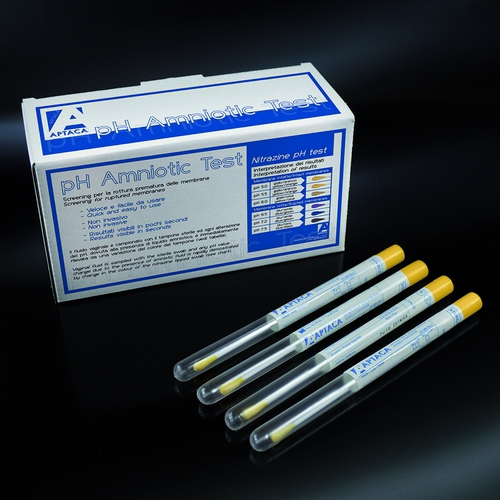 swabs in pp test tubes diam.12x150 mm for testing ph in amniotic liquid50pcs