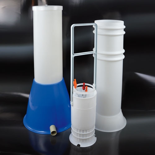 in pp. automatic pipette jar. diam.162mm- height 650mm1pcs