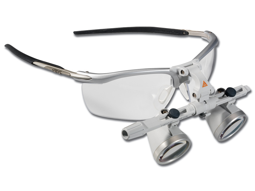 Heine binokulārā lupa 2.5x. 340mm c-000.32.3551