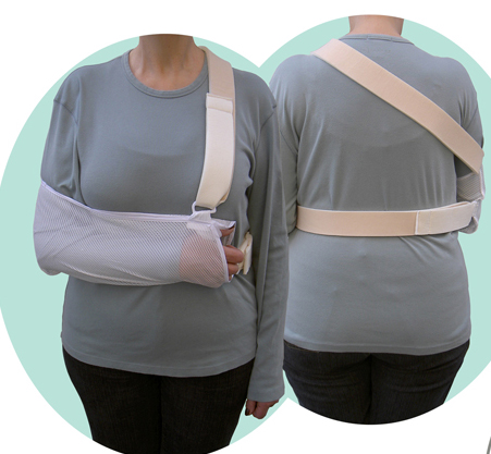 Ventilējama atbalsta soma rokai. L 1 gab.