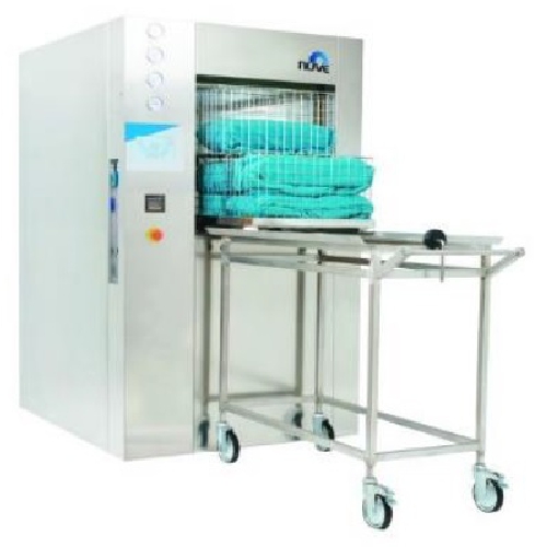 Horizontāls tvaika sterilizators 710L (iekšējie izmēri 635x1708x655 mm- ārējie izmēri 1140x2000x1910mm)