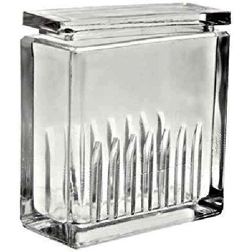 Vertikālais iekr.trauks 16 slaidiem, soda stikls N1