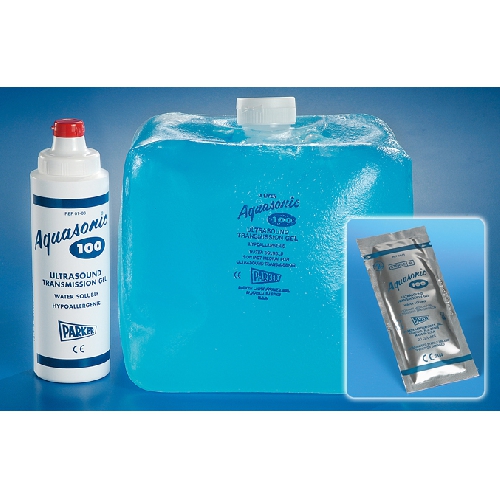 Ultrasonogrāfijas gēls Aquasonic zils 5L N1 (kastē 4)