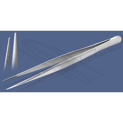 Pincete ar tieviem galiem, 14.5cm