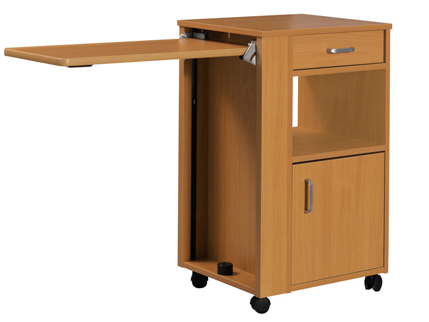 Gultas galds ar izvelkamu paplāti priekš 27672