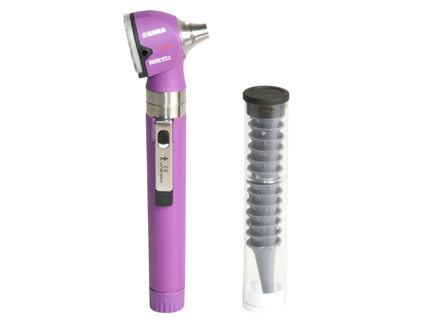 F.O. ksenona-halogēna otoskops Sigma-violets