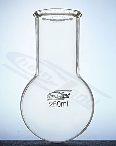 kolba ar apaļu dibenu un platu kaklu 00500ml