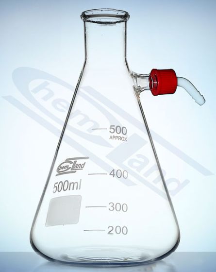 vakuuma kolba ar PP savienotāju 00500