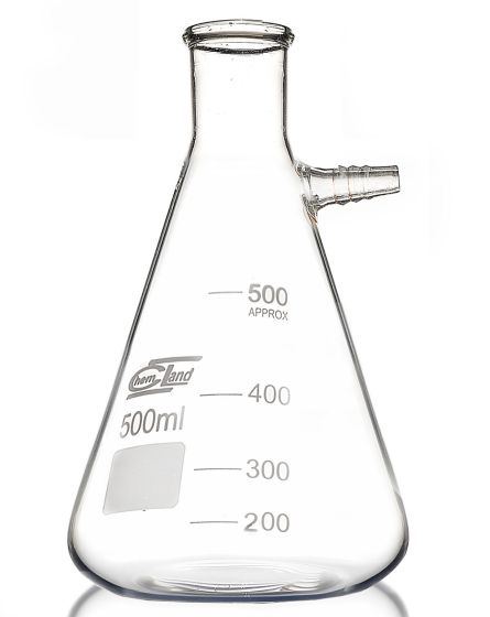 vakuuma kolba ar stikla savienojuma vāciņu. 00100ml