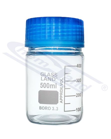 pudele ar skrūvējamu vāciņu BORO 3.3 GL80 01000mlCHEMLAND