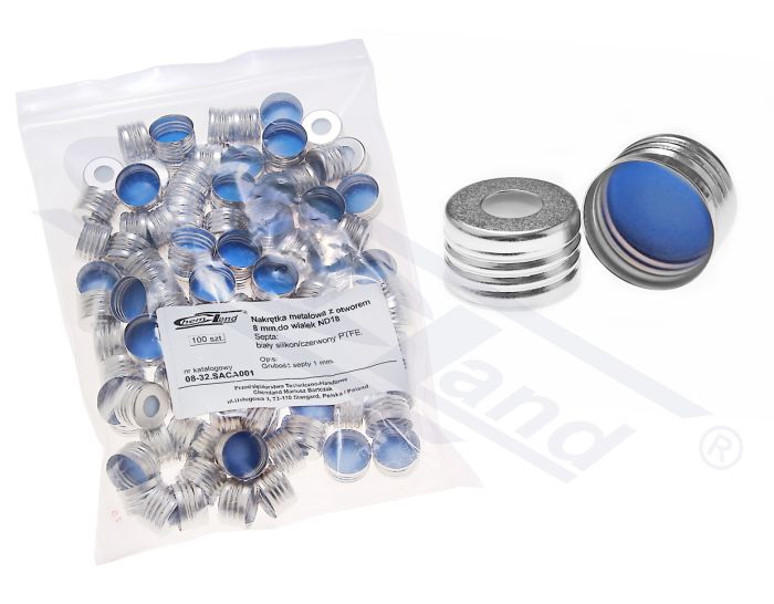 flakons 20,0ml ND24 caurspīdīgs, bez apraksta, 22,5 x 75,5 mm, iepakojums 100 gab CHEMLAND ar apaļu dibenu