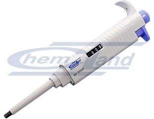 Vienkanāla regulējama tilpuma pipete 50-200 ul pilnībā autoklāvējama