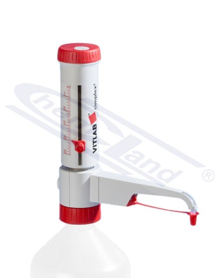 SIMPLEX 1,0-10,0 ml pudelītes augšdaļas dozators