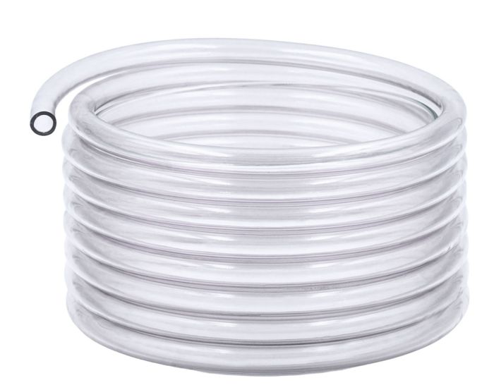 caurules PVC caurspīdīgs iekšējais diametrs. 15 ārējā 19