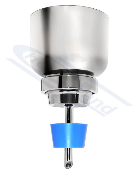 nerūsējošā tērauda filtra turētājs 300 ml, jauns ārējais spin-lock savienojums
