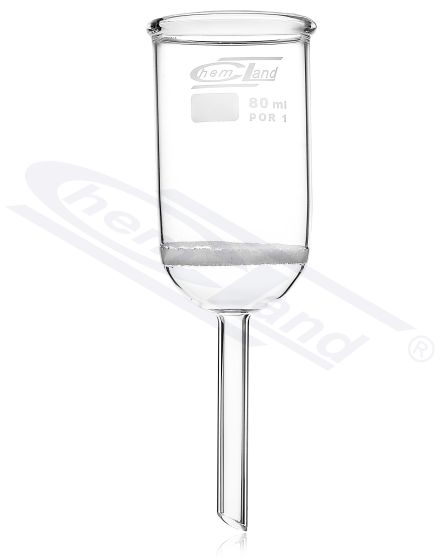 piltuve filtrēšanai cilindr. saķepināts disks G3 0035ml diam. 30 mm