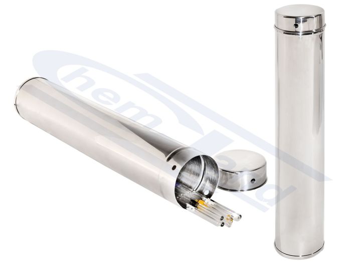 pipešu sterilizācijas kanna 448 x 67 mm