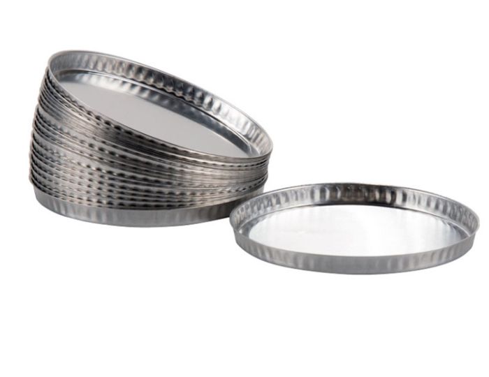 Alumīnija trauks 90mm, 50 gab. iepakojumā