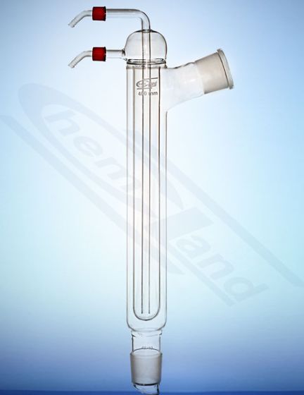 kondensators Liebig modificēta skrūvju vītņu savienotājs PP ligzda 2x29/32 garums 300