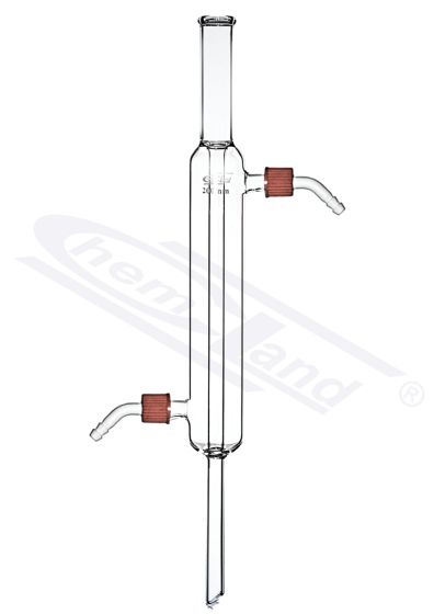 kondensators pēc Liebiga bez ligzdas ar PP savienotāju 400mm