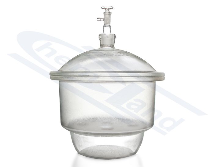 eksikators ar stikla aizbīdni uz vāka 180