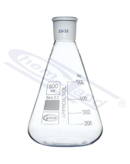 Erlenmeijera koniskā kolba ar WS. 45/40 tilpums 05000ml GLASSCO