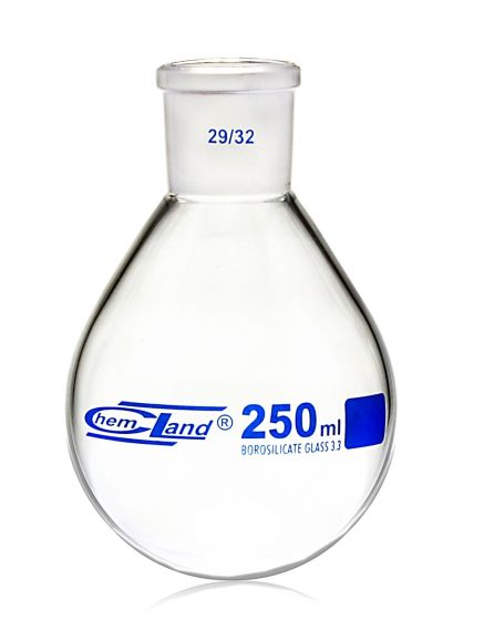 krūzes formas kolba 00250ml NS 29/32 CHEMLAND NEW LINE