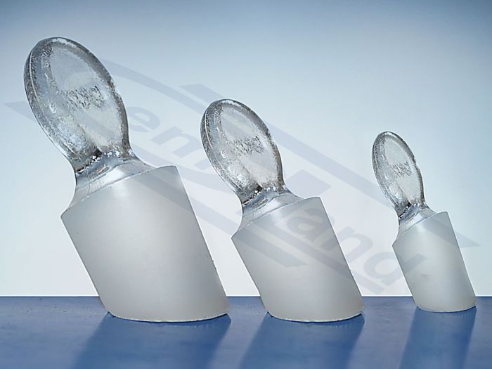 Aizbāžņa stikls Winklers pudelei 14/23, masīvs griezums